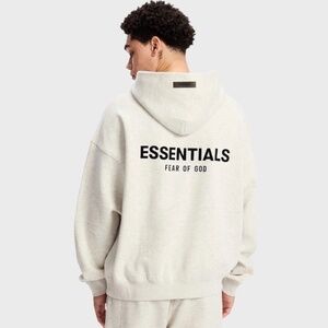 Essentials Fear of God light oatmeal hoodie BRAND NEW, NEVER WORN